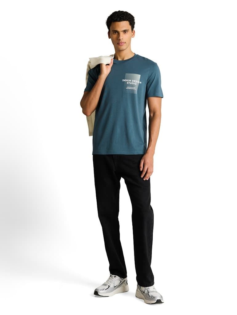 Camiseta Tom Tailor Tide Petrol 1051545 32227 - Imagen 3