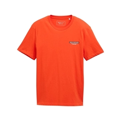 Camiseta Tom Tailor Vivid Red 1043491 28116 - Imagen 1