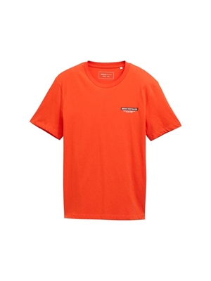 Camiseta Tom Tailor Vivid Red 1043491 28116 - Imagen 1