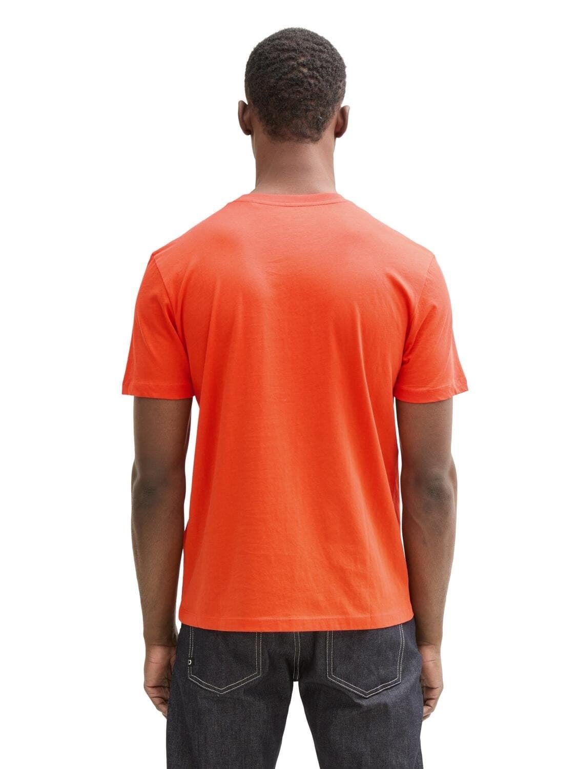 Camiseta Tom Tailor Vivid Red 1043491 28116 - Imagen 3