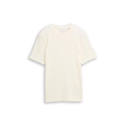 Camiseta Tom Tailor White Denim 1052142 12906 - Imagen 1