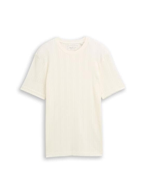 Camiseta Tom Tailor White Denim 1052142 12906 - Imagen 1