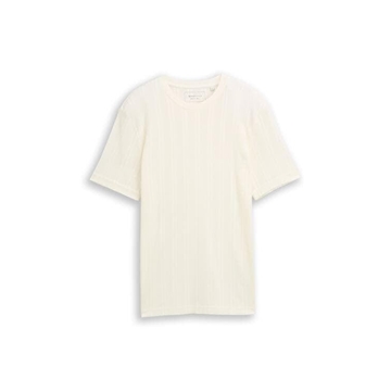 Camiseta Tom Tailor White Denim 1052142 12906 - Imagen 1