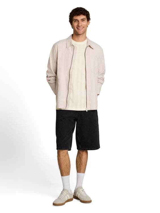 Camiseta Tom Tailor White Denim 1052142 12906 - Imagen 6