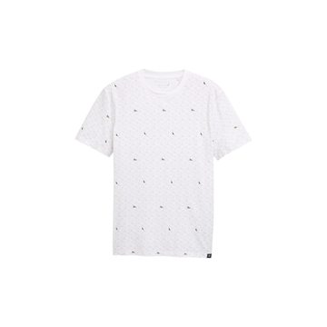 Camiseta Tom Tailor White Multicolor Graphic Print 1045749 37542 - Imagen 1