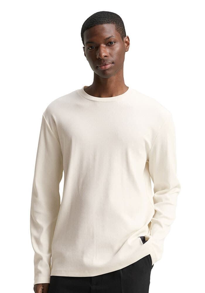 Camiseta Tom Tailor Wool White 1048960 12906 - Imagen 1