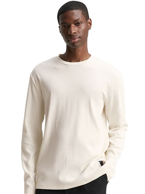 Camiseta Tom Tailor Wool White 1048960 12906 - Imagen 1