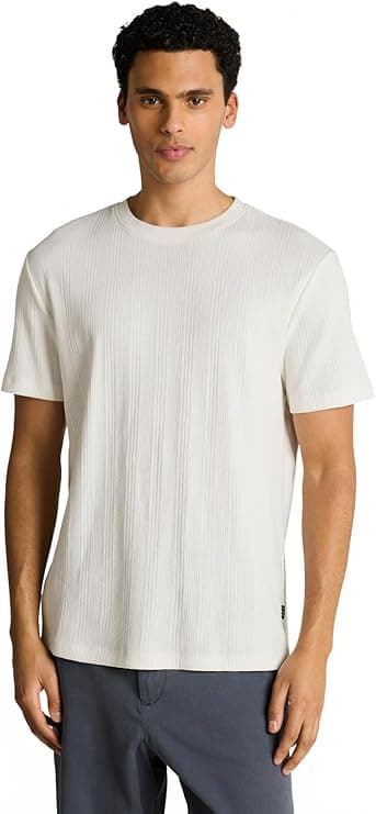 Camiseta Tom Tailor Wool White 1051341 12906 - Imagen 1