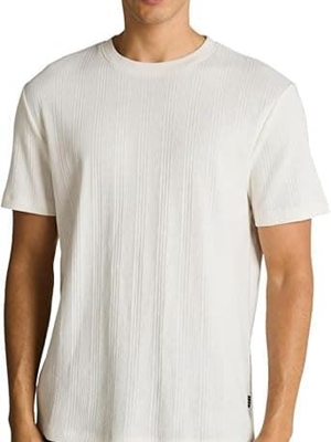 Camiseta Tom Tailor Wool White 1051341 12906 - Imagen 1
