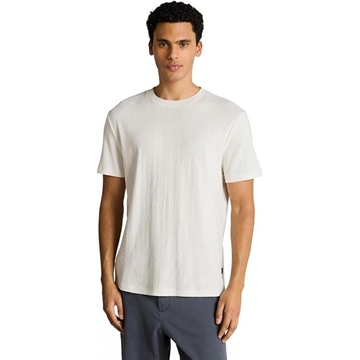 Camiseta Tom Tailor Wool White 1051341 12906 - Imagen 1