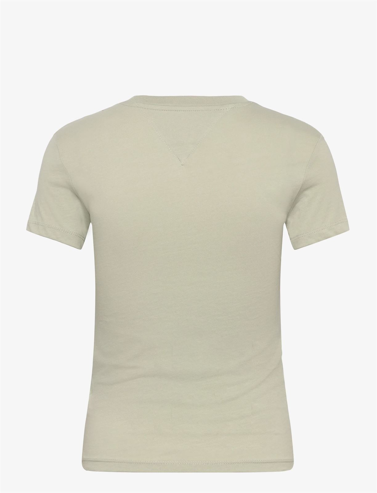 Camiseta Tommy Jans Misty Sage Tjw Slim Linear SS Tee DW0DW21164 M1C - Imagen 3