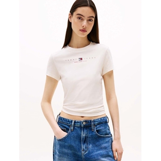 Camiseta Tommy Jeans Ancient White DW0DW21422 YBH - Imagen 1