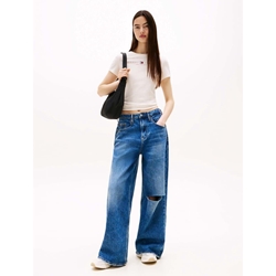 Camiseta Tommy Jeans Ancient White DW0DW21422 YBH - Imagen 2