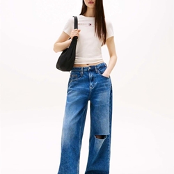 Camiseta Tommy Jeans Ancient White DW0DW21422 YBH - Imagen 2