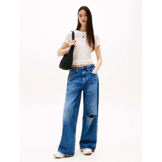Camiseta Tommy Jeans Ancient White DW0DW21422 YBH - Imagen 2