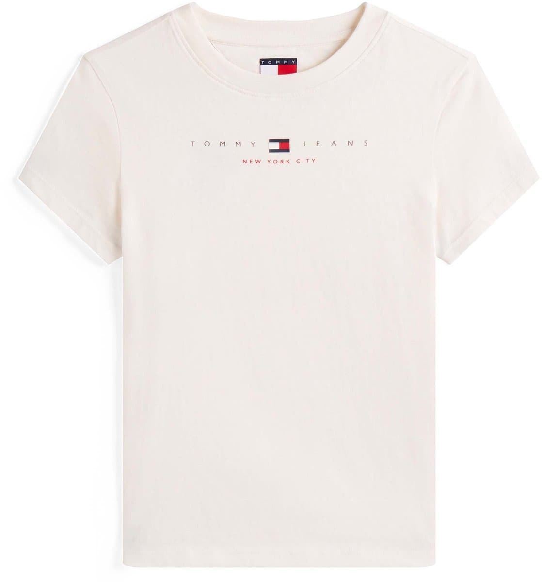 Camiseta Tommy Jeans Ancient White DW0DW21422 YBH - Imagen 4