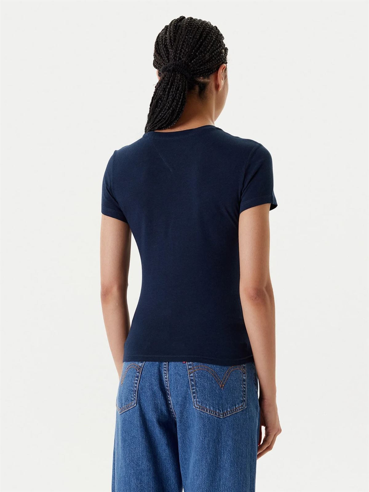 Camiseta Tommy Jeans Dark Night Navy DW0DW20913 C1G - Imagen 3