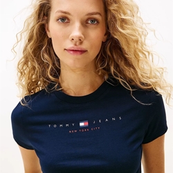 Camiseta Tommy Jeans Dark Night Navy DW0DW21422 C1G - Imagen 2