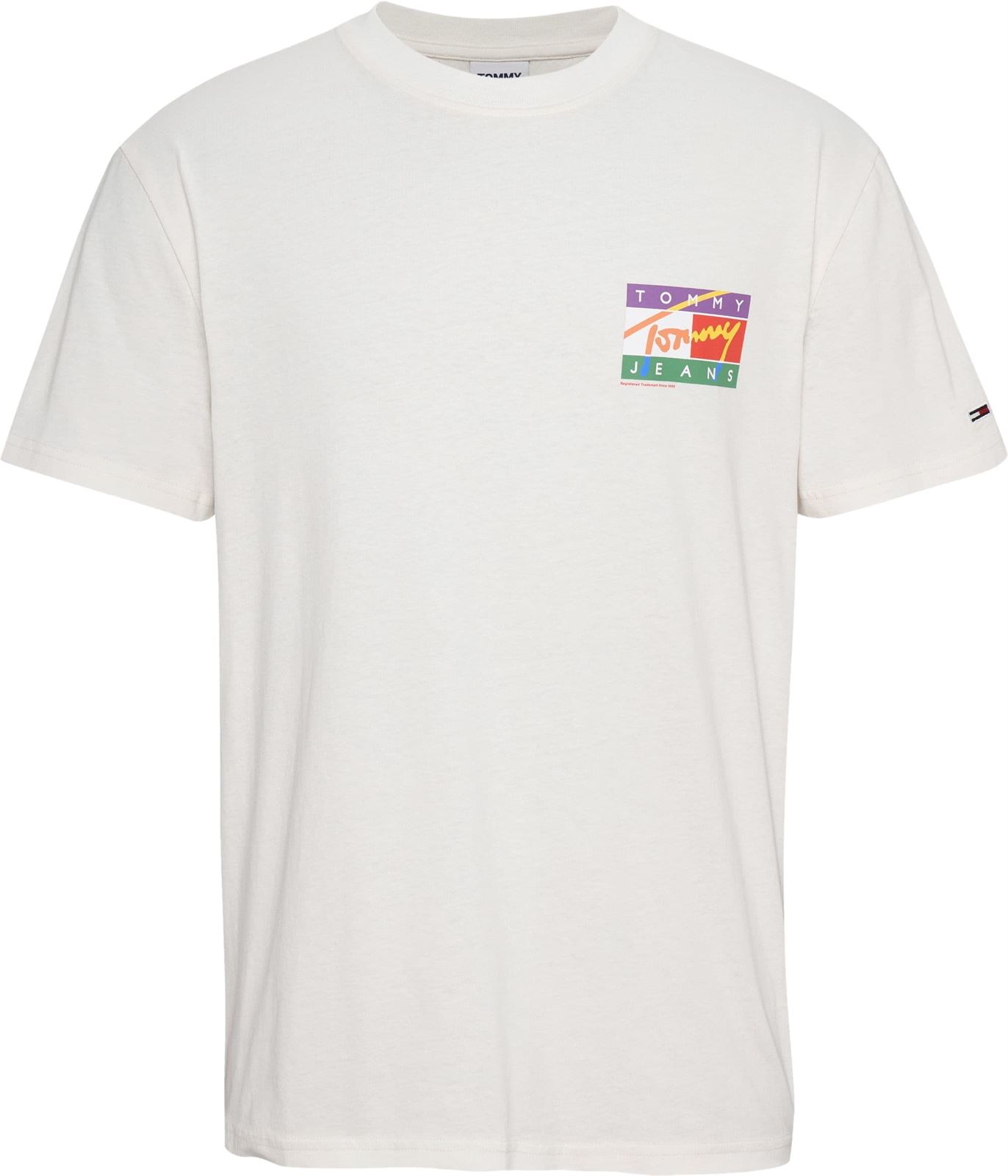 Camiseta TOMMY JEANS DM0DM16827 YBH white - Imagen 1