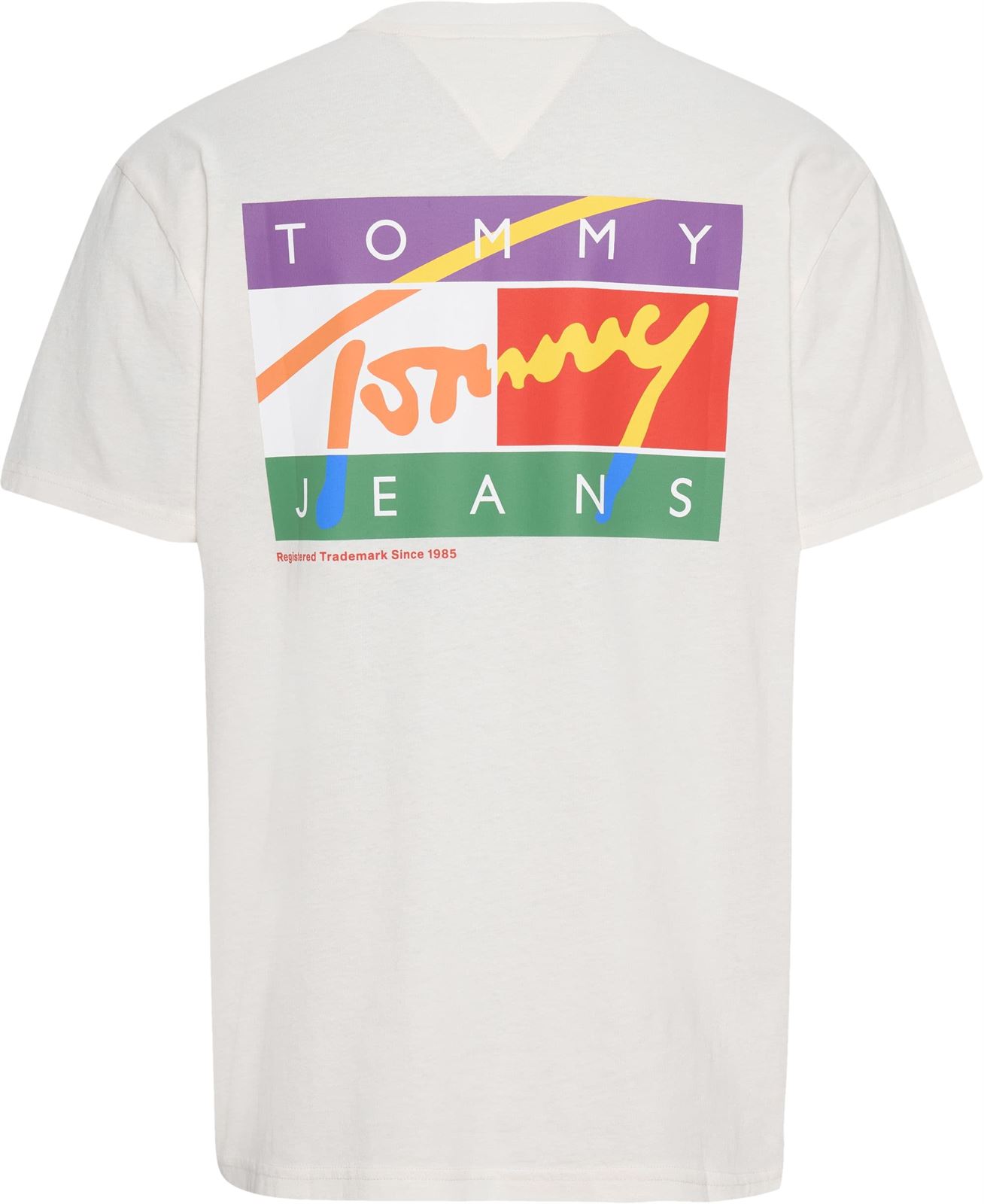 Camiseta TOMMY JEANS DM0DM16827 YBH white - Imagen 2