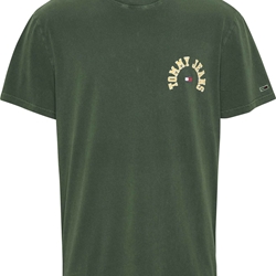 Camiseta TOMMY JEANS DM0DM16830 L2M collegiate green - Imagen 1