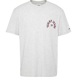Camiseta TOMMY JEANS DM0DM16830 PJ4 SILVER GREY HEATHER - Imagen 1