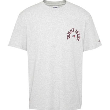 Camiseta TOMMY JEANS DM0DM16830 PJ4 SILVER GREY HEATHER - Imagen 1