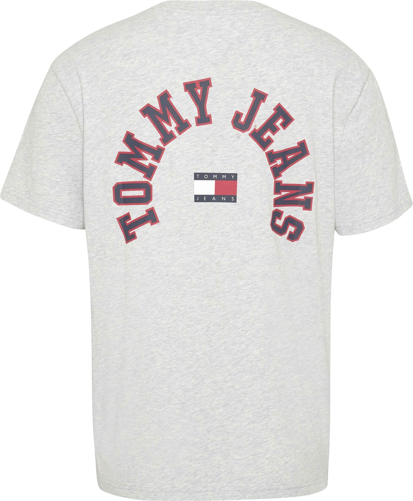 Camiseta TOMMY JEANS DM0DM16830 PJ4 SILVER GREY HEATHER - Imagen 3