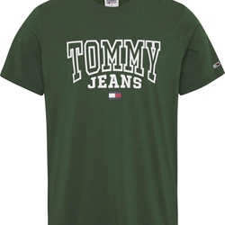 Camiseta TOMMY JEANS DM0DM16831 L2M collegiate green - Imagen 1