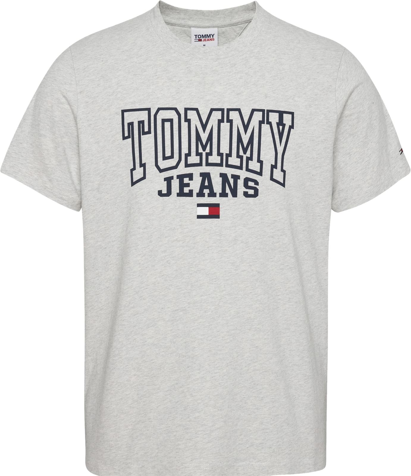 Camiseta TOMMY JEANS DM0DM16831 PJ4 silver grey heather - Imagen 1