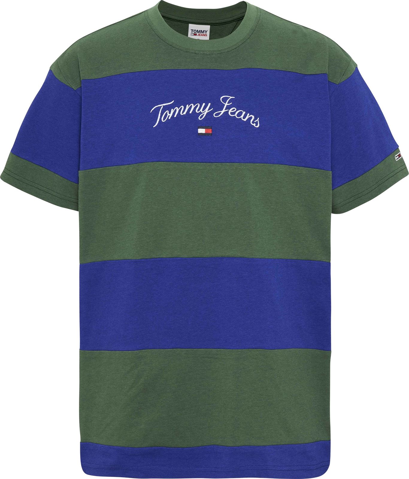 Camiseta TOMMY JEANS DM0DM16836 C9B navy voyage/multi - Imagen 1