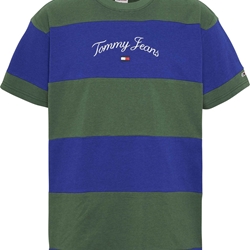 Camiseta TOMMY JEANS DM0DM16836 C9B navy voyage/multi - Imagen 1