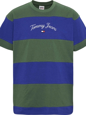 Camiseta TOMMY JEANS DM0DM16836 C9B navy voyage/multi - Imagen 1