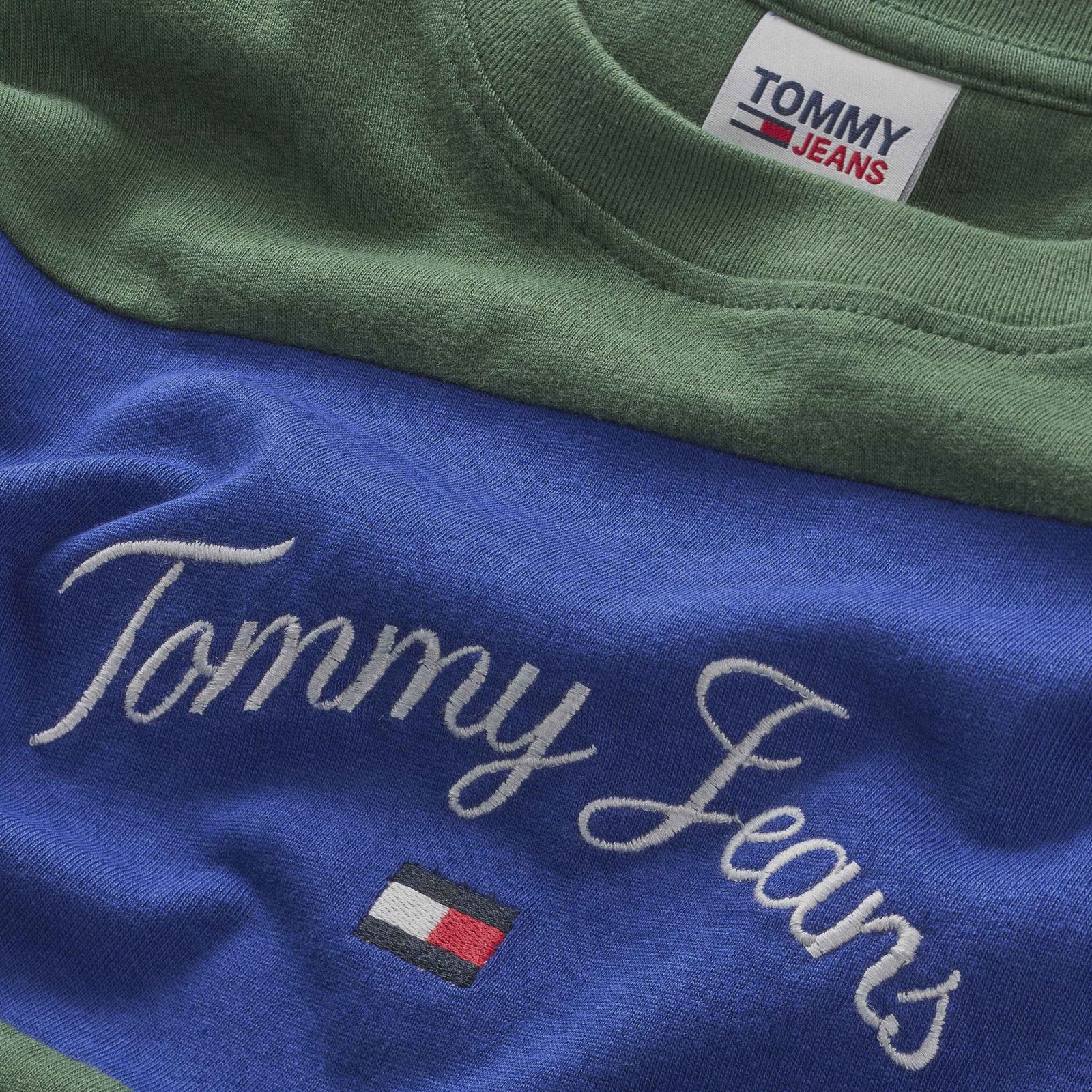 Camiseta TOMMY JEANS DM0DM16836 C9B navy voyage/multi - Imagen 2