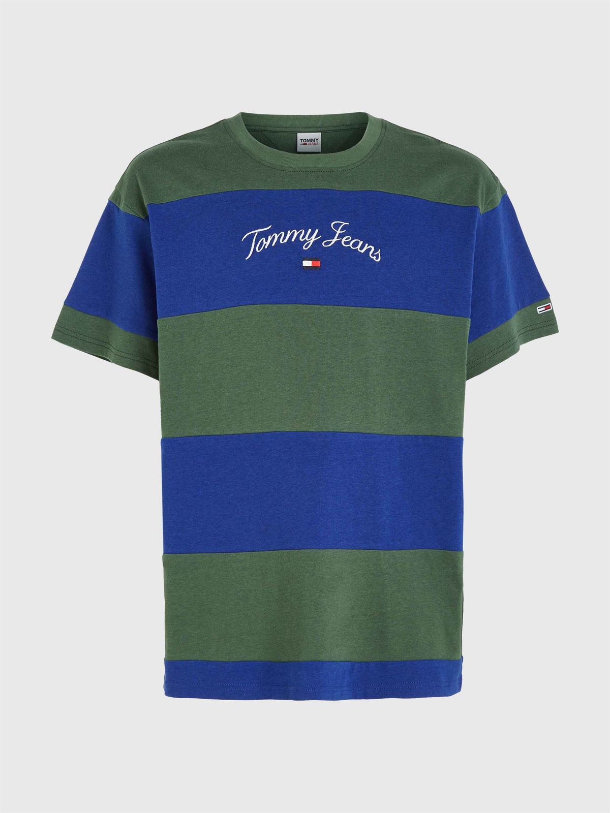 Camiseta TOMMY JEANS DM0DM16836 C9B navy voyage/multi - Imagen 4