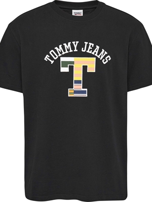 Camiseta TOMMY JEANS DM0DM16837 BDS black - Imagen 1