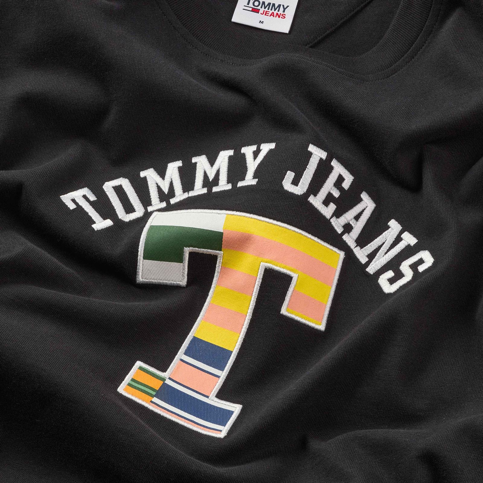 Camiseta TOMMY JEANS DM0DM16837 BDS black - Imagen 2