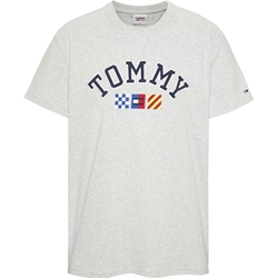 Camiseta TOMMY JEANS DM0DM16846 PJ4 silver grey heather - Imagen 1