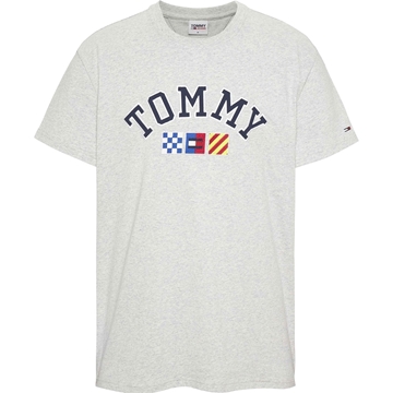 Camiseta TOMMY JEANS DM0DM16846 PJ4 silver grey heather - Imagen 1