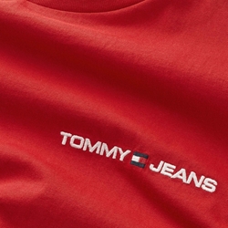 Camiseta TOMMY JEANS DM0DM16878 XNL DEEP CRIMSON - Imagen 2