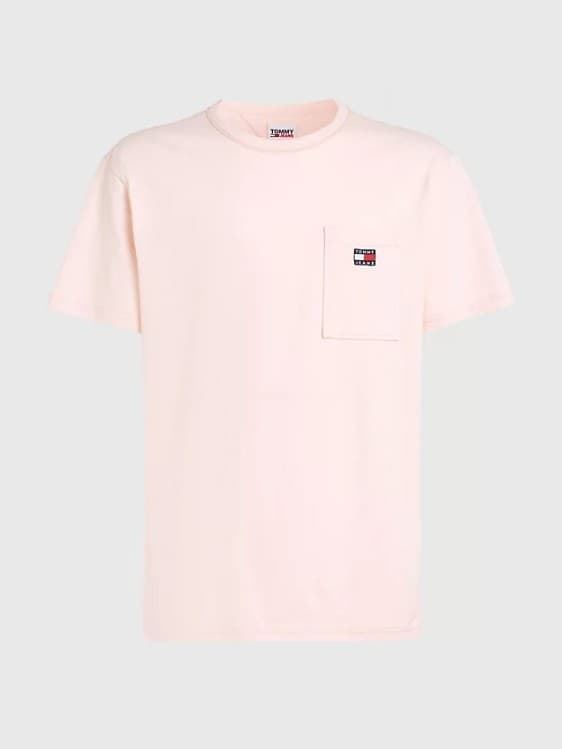 Camiseta TOMMY JEANS DM0DM16885 TJ9 faint pink - Imagen 1