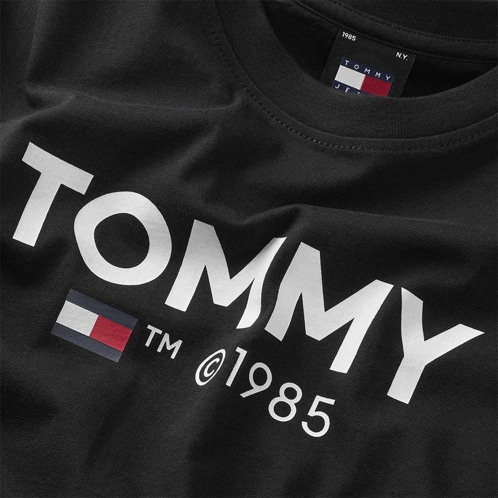 Camiseta Tommy Jeans DM0DM18264 BDS black - Imagen 3