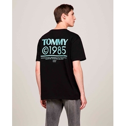 Camiseta Tommy Jeans DM0DM18284 BDS black - Imagen 2