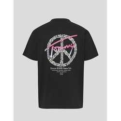 Camiseta Tommy Jeans DM0DM18300 BDS black - Imagen 2