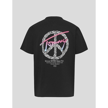 Camiseta Tommy Jeans DM0DM18300 BDS black - Imagen 2
