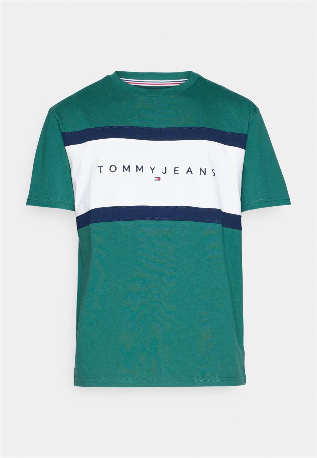 Camiseta Tommy Jeans DM0DM18427 L4L green - Imagen 2