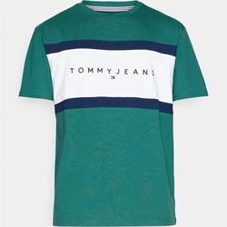 Camiseta Tommy Jeans DM0DM18427 L4L green - Imagen 2