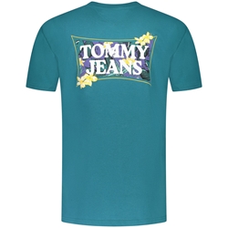 Camiseta Tommy Jeans DM0DM18562 CT0 timeless teal - Imagen 2