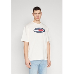 Camiseta Tommy Jeans DM0DM18586 YBH ancient white - Imagen 1