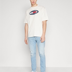 Camiseta Tommy Jeans DM0DM18586 YBH ancient white - Imagen 2